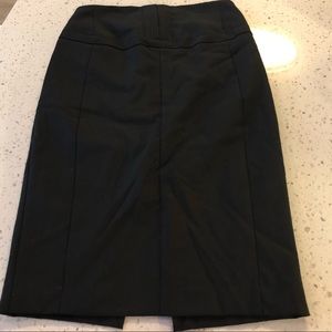 Express black pencil skirt